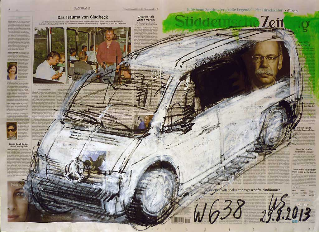 Mr. Mercedes in Schremps Rostkarre