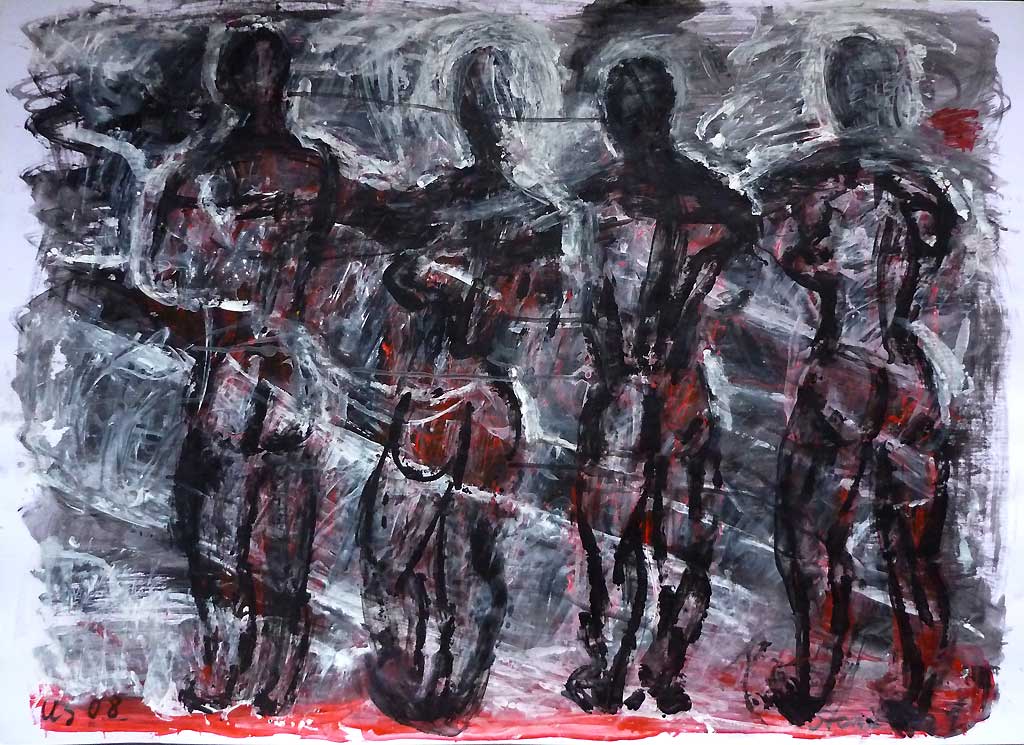 nackt im Wind naked in the wind