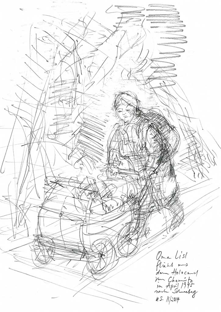 Flucht vor der Menschenverbrennung