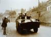 Rote Armee kehrt 1969 aus Prag zurueck hier Schneeberg Karlsbader