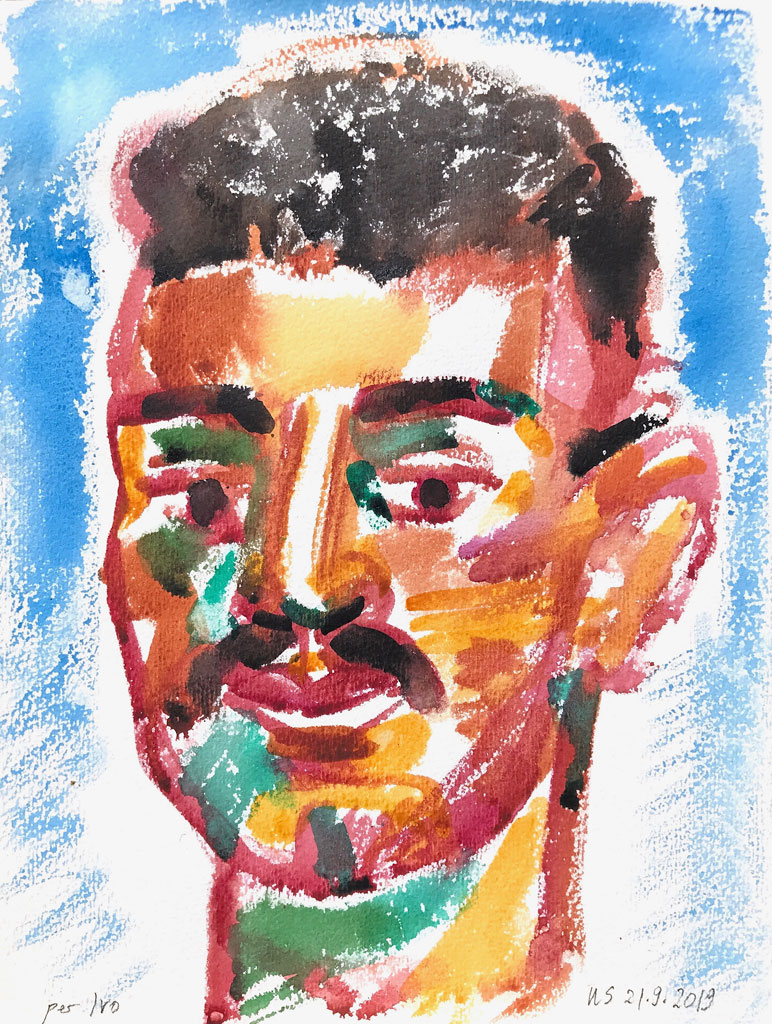 Ibo am Wildsee Aquarell