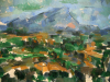 Paul Cezanne am Mt. Saint Victoire