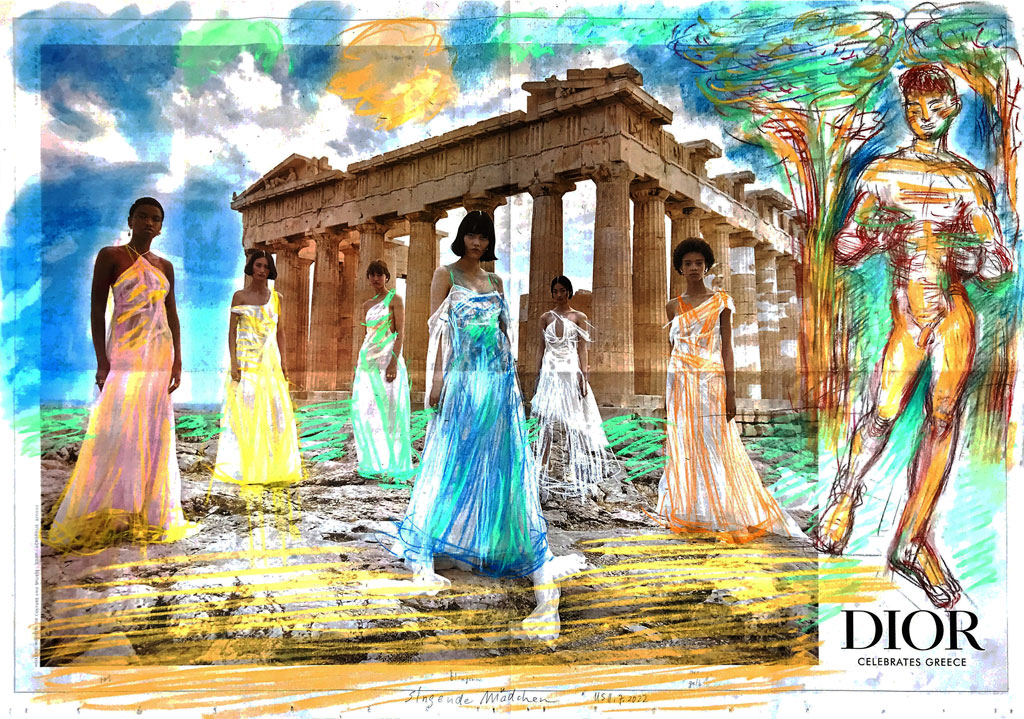 Internationale der Maedchen DIOR in Griechenland