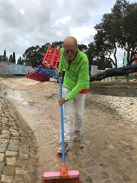 Antonio Bota Filipe das Pflaster fuer die Braut a noiva