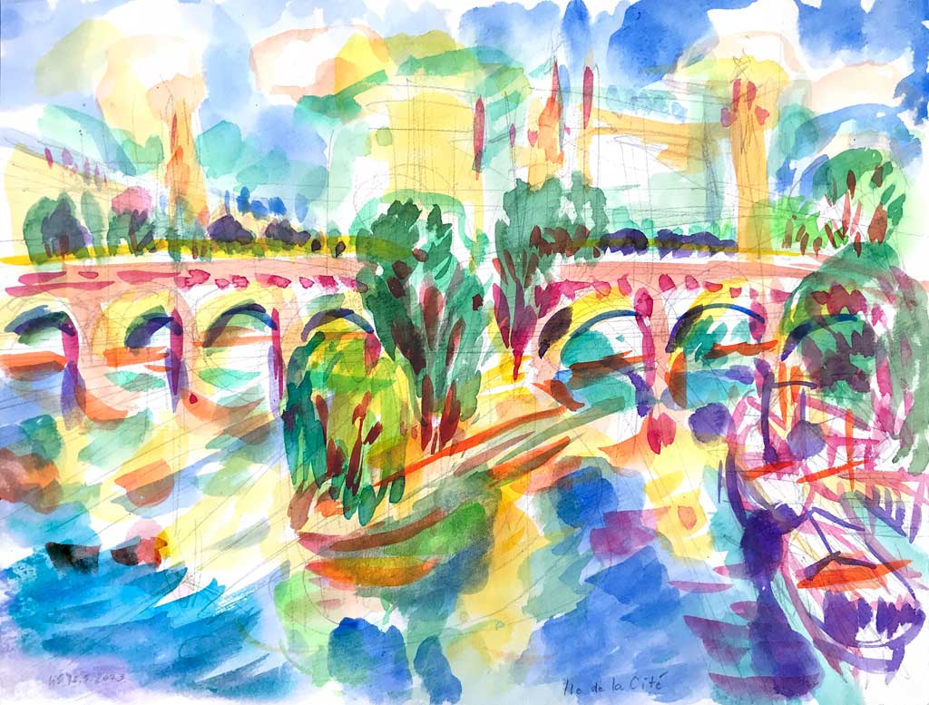 Paris Íle de la cité