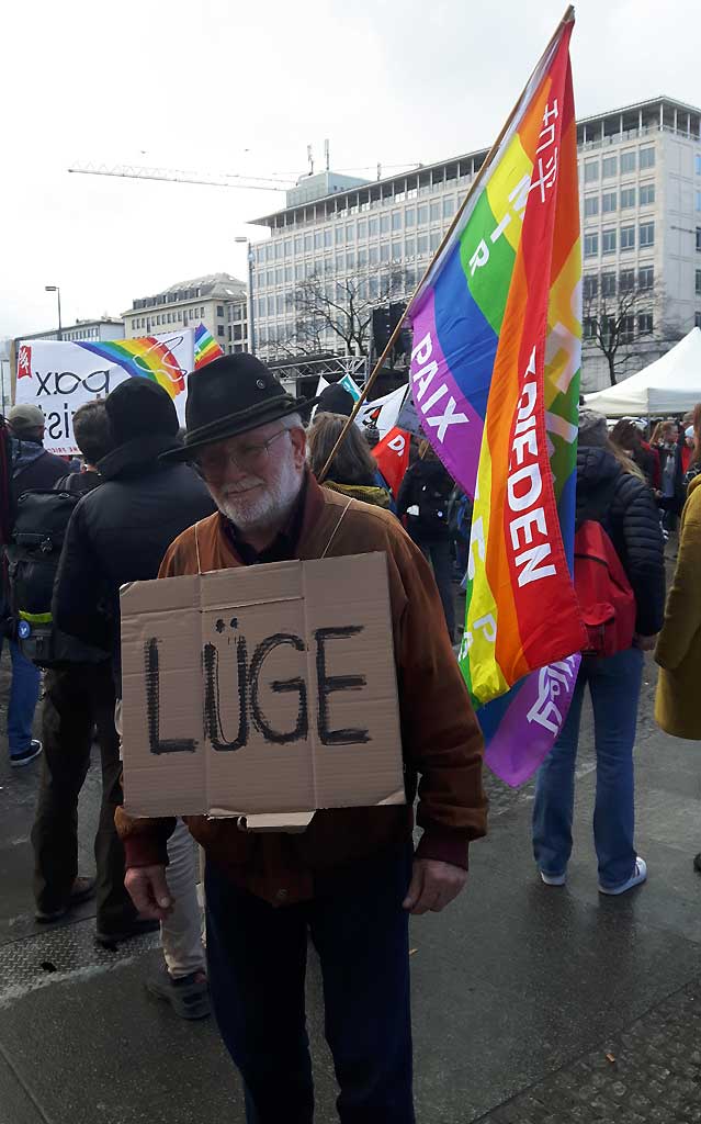 Warum ich gegen die Siko demonstrierte?