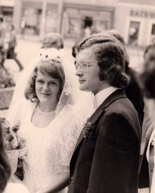 Ganz in weiss Schneeberg 1975