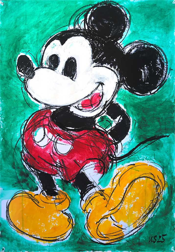 Mickey Mouse Acryl