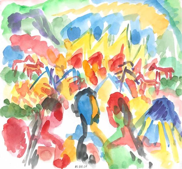 Indians Encampment Indianerlager