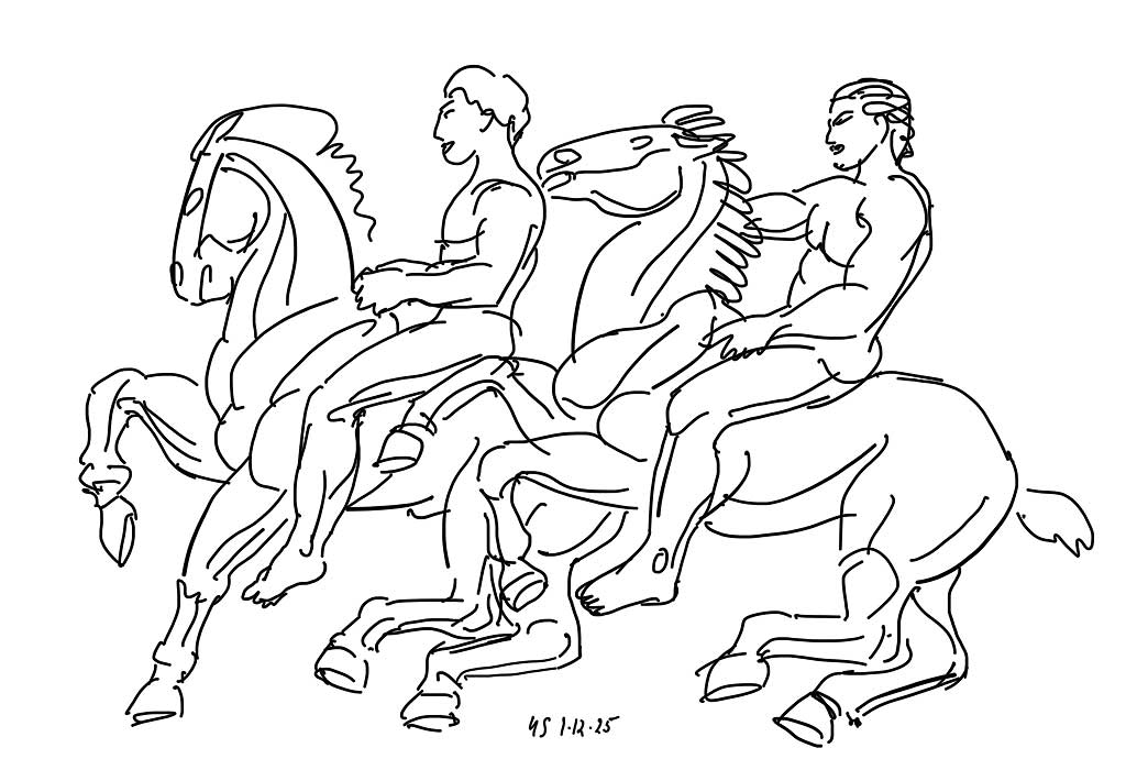 Die Zwillinge August und Franz