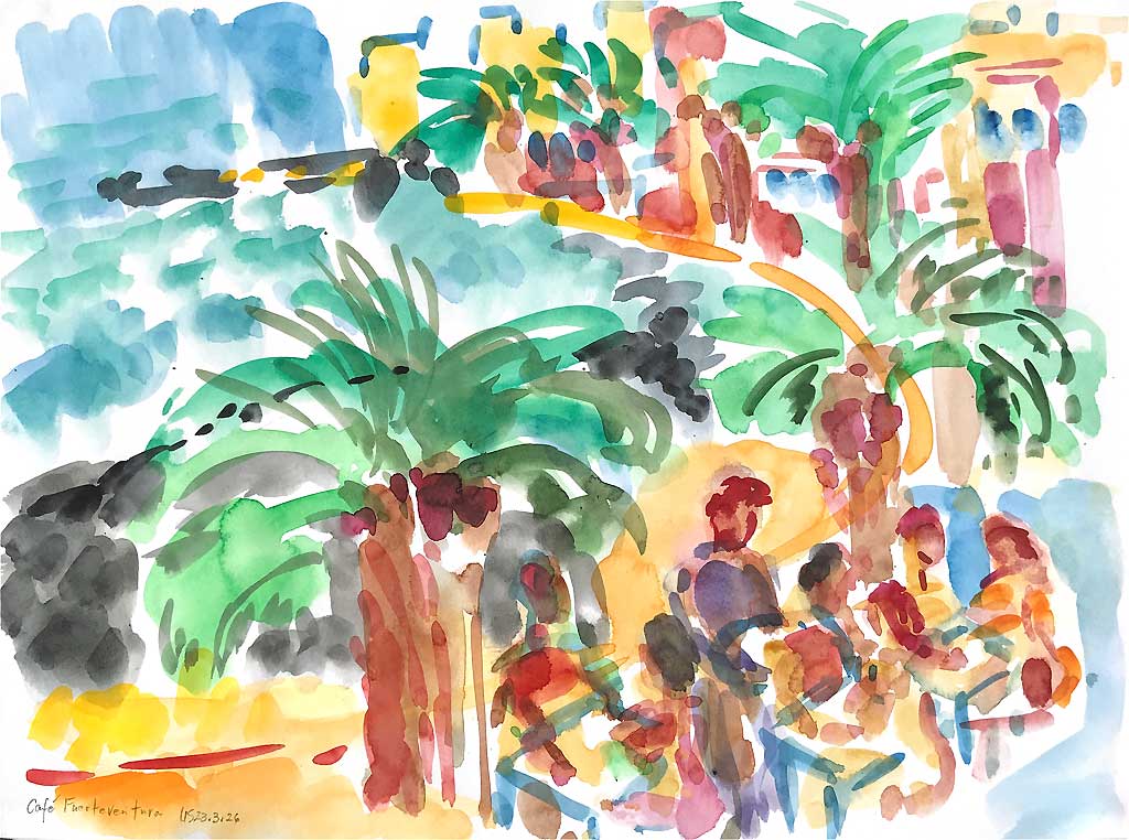 Café Paare Fuerteventura