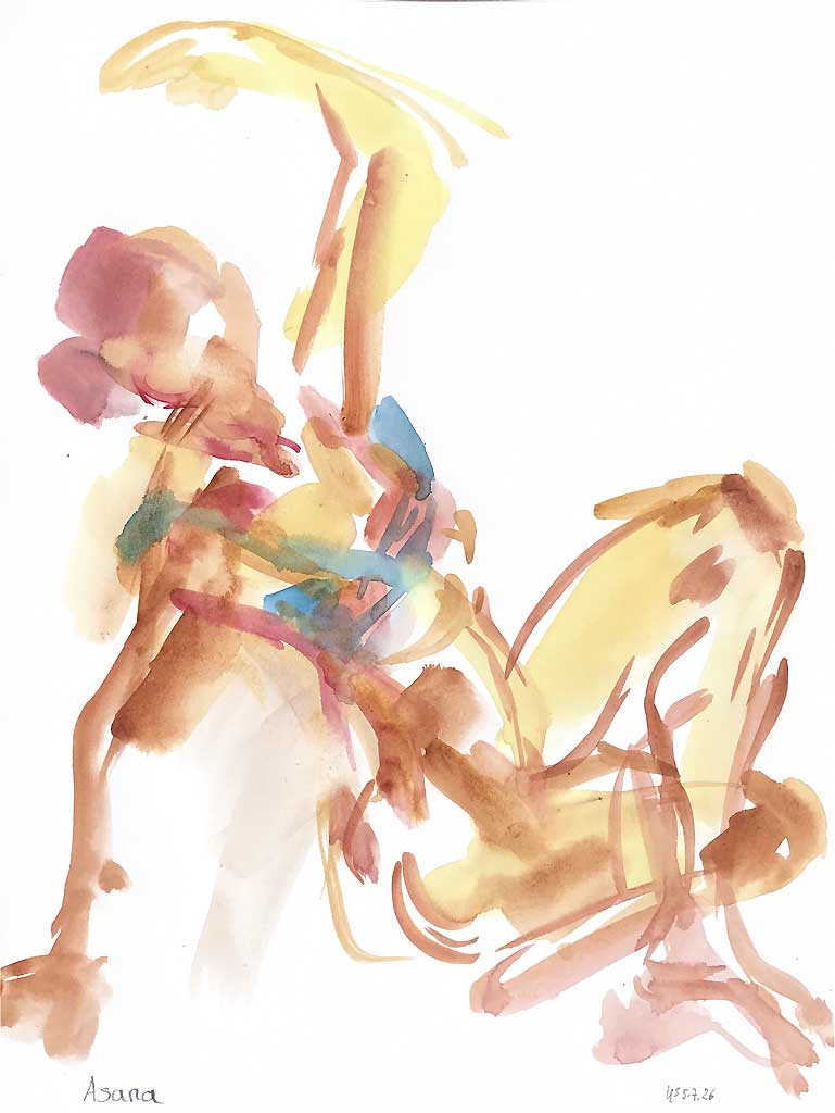 Akt Tanz Asana