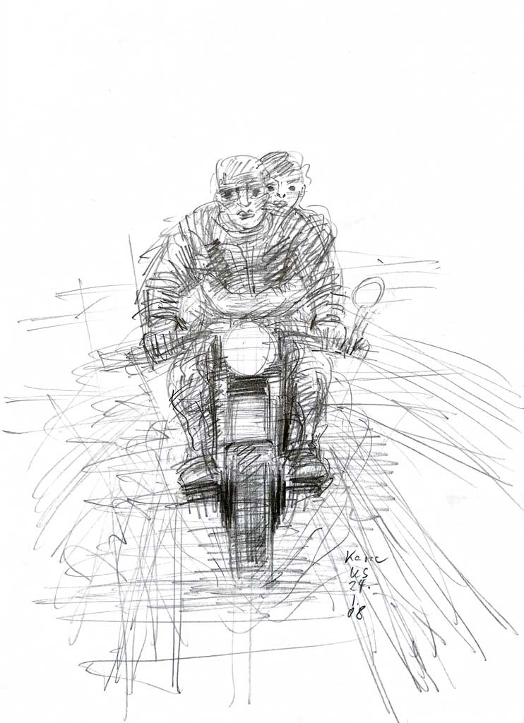 Motoristen verlieren Kopf und Kragen