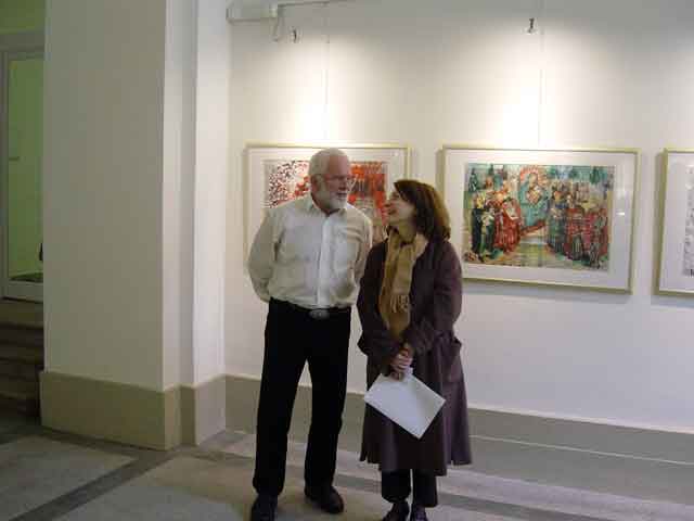 im Foyer mit Isabella