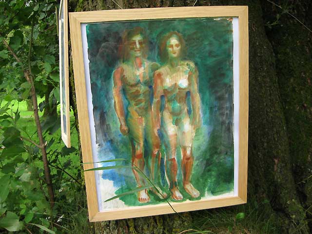 Menschenpaar Seh am See Karlsfeld